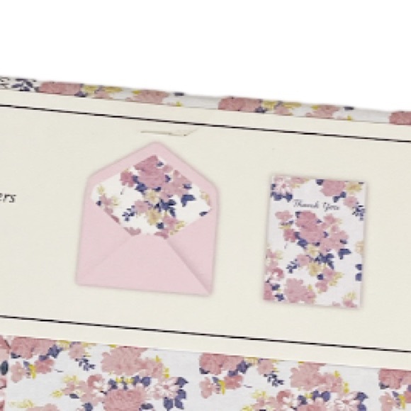 NEW Laura Ashley THANK YOU Notecards Envelopes & Seal Stickers Set - Picture 6 of 6